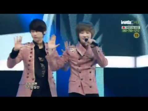 111203 Boyfriend - Don't Touch My Girl @ Music Core