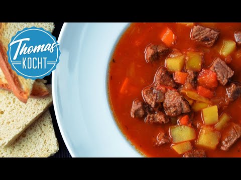 Ungarische Gulaschsuppe kochen / Thomas kocht