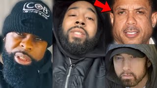KXNG CROOKED &amp; Icewear Vezzo RESPONDS To Benzino Eminem Diss &quot;Rap Elvis&quot; After Fans Say Zino Up 2-0