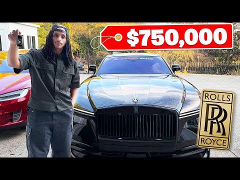 REVEALING MY BRAND NEW ROLLS ROYCE SPECTRE!!