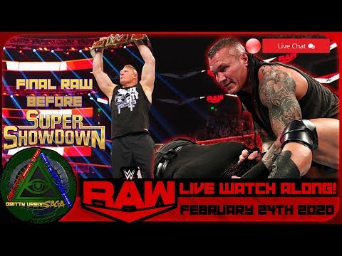 🔺WWE RAW Live Stream Watch Along! February 24 2020 Reactions, Audio & Review