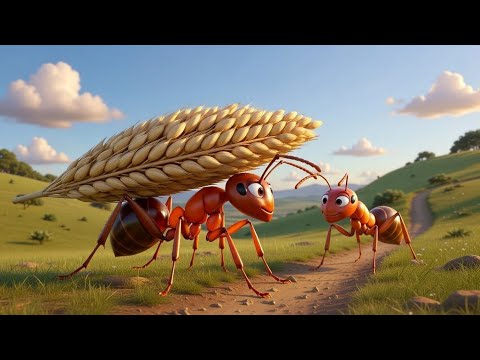 O furnică duce-n spate🐜 | Cântec educativ pentru copii