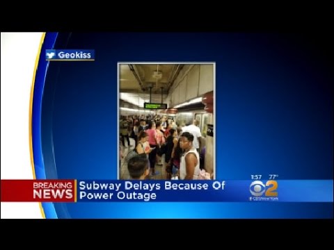 Power Outage Causes Subway Delays