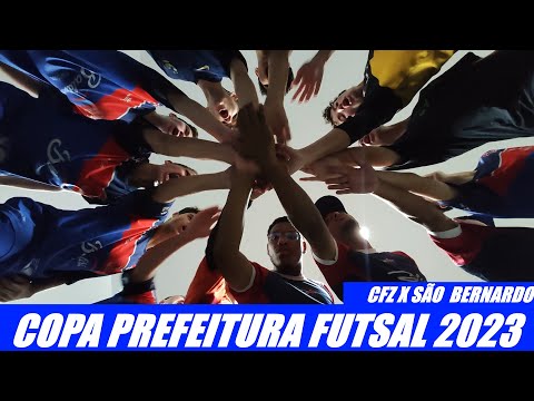 CFZICO X SÃO BERNARDO - ENCONTRO DE GIGANTES NA COPA PREFEITURA DE FUTSAL 2023 - CATEGORIA SUB-15