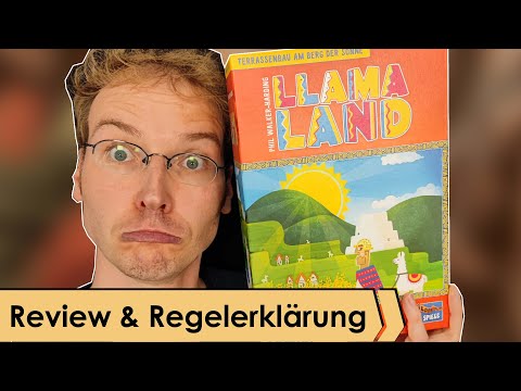 Llama Land – Brettspiel – Review und Regelerklärung