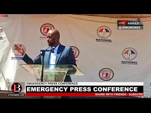 LIVE: Currently AT NUP Head Quarters - Press Conference