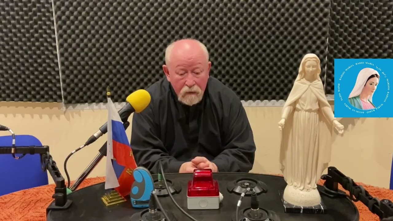 Padre Yuri Dorogin. Llamamiento a Radio María Argentina-Обращение к Радио Мария Аргентины