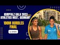 100m Hurdle Final Women Kurpfalz Gala Germany Jyoti YARRAJi And Sapna Kumari
