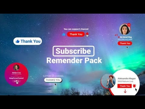 Youtube Subscribe Reminder After Effects Project Videohive