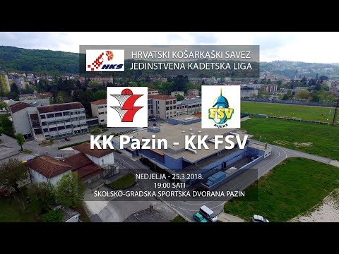 KK Pazin - KK FSV