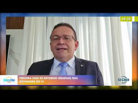 Terceira fase de retorno gradual das atividades do TJ 08 09 20