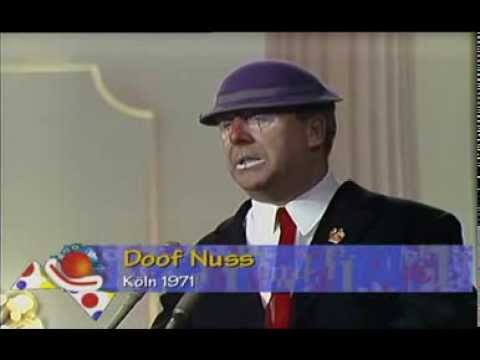 Doof Nuss alias Hans Hachenberg - Auftritte Karneval Köln 1971, 1966 & 1996
