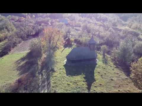 Satul Boia Bârzii din Hunedoara. Imagini aeriene