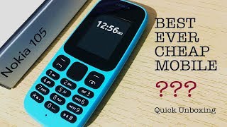 Nokia 105 unboxing in 2019 (UK) | SketchingFineArt