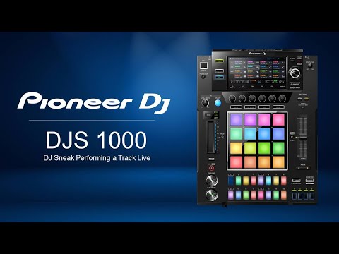Pioneer DJ DJS 1000 DJ Sneak Performing a Track Live