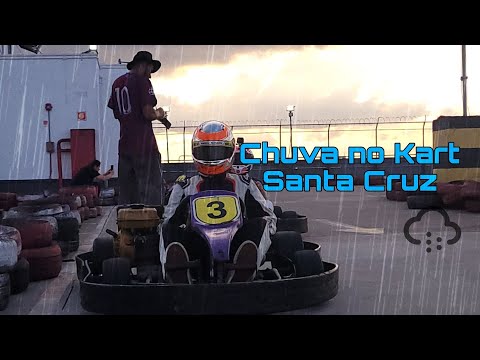 Corrida na chuva emocionante!