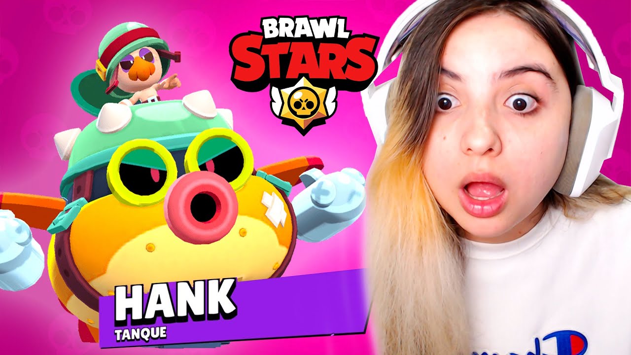 Gastei gemas pra liberar o Novo Brawler Hank e me Surpreendi no Brawl Stars 😳
