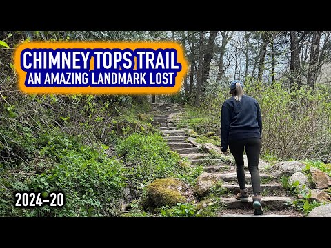 An Amazing Smoky Mountain Trail That Will Never Be The Same - Chimney Tops Trail || 2024-20