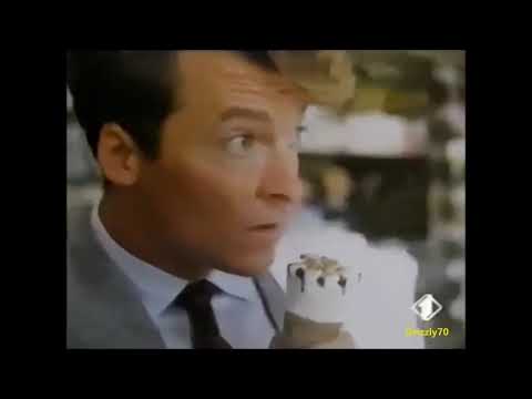 Cornetto Algida Cuore di panna 'spiaggia e stazione' (spot anni '80)