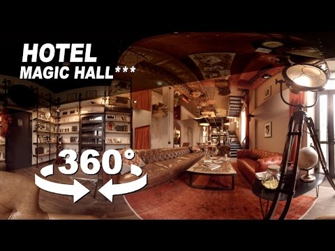 Publicité 360° Visite virtuelle Hôtel Magic Hall