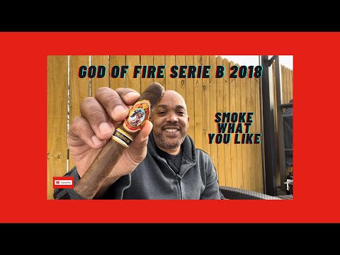 God of Fire Serie B 2018 cigar review