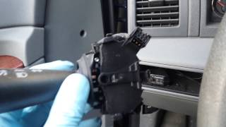 Replacing a Multi Function Switch (MFS) 2006 Jeep Grand Cherokee (WK)