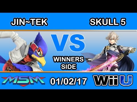 MSM 79 - Jin~Tek (Falco) Vs. Skull 5 (Corrin) Winners Side - Smash Wii U
