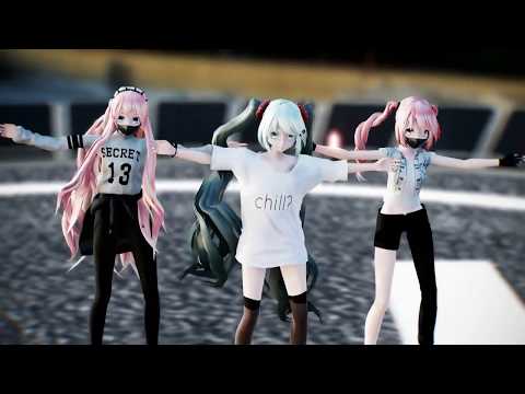 [MMD] Not Today (Miku, Luka and Teto)