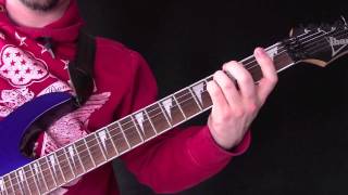 Sign Of An Open Eye Guitar Lesson by Gorgoroth