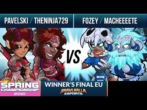 Pavelski & TheNinja729 vs Fozey & Macheeeete - Winner's Final - Spring Championship 2021 - EU 2v2