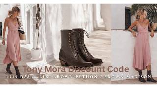 10% Off Tony Mora voucher codes & discounts 10% Off Sitewide -a2zdisco