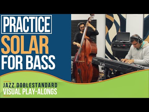 Solar (Miles Davis) FOR BASS I Jazz Doblestandard Play-Alongs