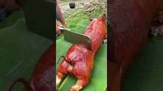 Epic 15kg Whole Hog Roast Over Open Fire | Ultimate BBQ Feast &amp; Carnivore’s Dream!