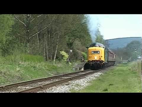 Deltic 22 Twin Napier Action - back on 2 Engines - May 3rd 2010