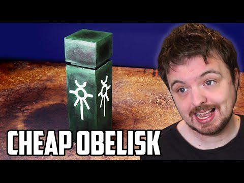 Cheap Necron Obelisk Using Foamboard & Card!