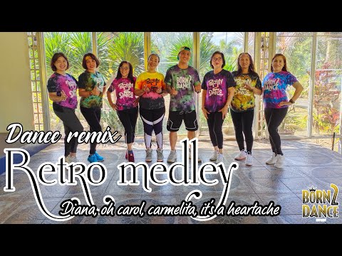 RETRO MEDLEY REMIX ( Dj Obet ) Dance Fitness l B2D Njay l Zumba