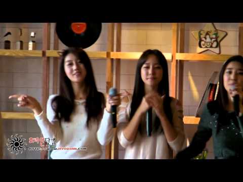 [121220] RAINBOW 늘 지금처럼 SeungA & Woori (Fancam)