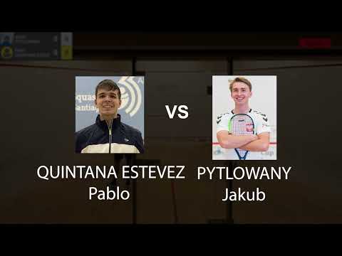 Jakub Pytlowany vs Pablo Estevez Quintana ćwierćfinał SNS FOODS PSA DARIUSZ CUP #32 SATELLITE $1000