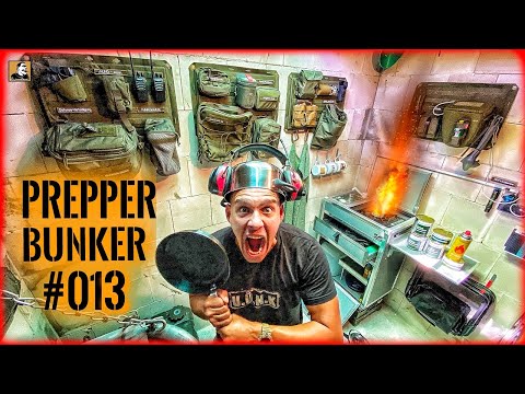 PREPPER BUNKER #013 | VOLL AUSGESTATTET | Küche, Verteidigung & Stauraum! | Survival Mattin