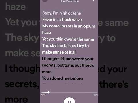 Good looking- Suki Waterhouse ♬ ♬