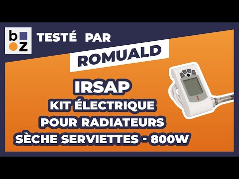 Kit électrique pour radiateurs sèche-serviettes IRSAP