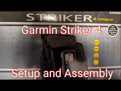 Garmin Striker 4 Portable Kit Assembly (ICE FISHING SETUP)