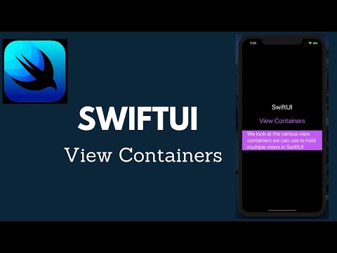 SwiftUI Basics: View Containers in SwiftUI