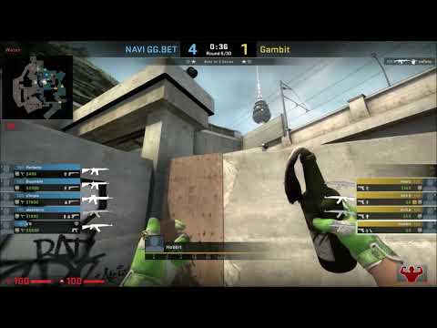 Hobbit CSGO POV (Gambit)(26-13) vs Na`Vi / overpass / ESL Pro League Season 13