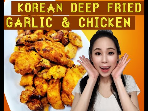 Let's Make Korean Deep Fried Garlic Chicken & Special Dipping Sauces