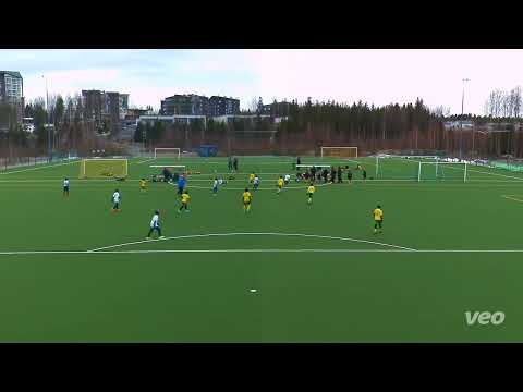 P12 Kolmonen Ilves Keltavihreä - HJS/valkoinen @Vuores 22.4.2024 10-1