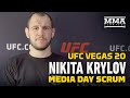 UFC Vegas 20: Nikita Krylov Explains Almost One Year Layoff - MMA Fighting