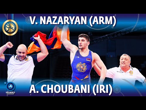 Vigen Nazaryan (ARM) vs Abolfazl Ali Choubani (IRI) - Final // U20 World Championships 2022