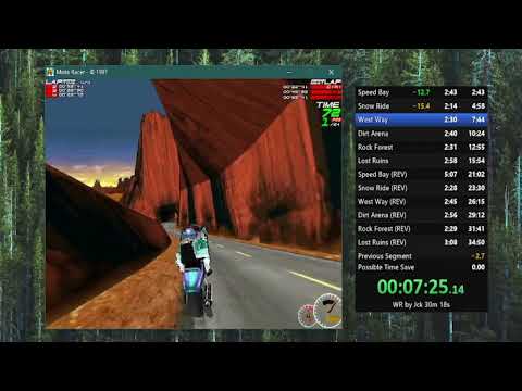 Moto Racer Championship Easy Speedrun 32m 39s