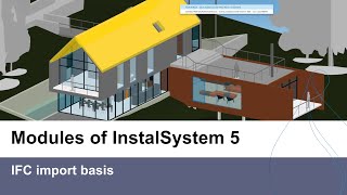 IFC (BIM) import basis - InstalSystem 5 MODULE